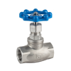 Vanne à soupape en inox - G 1"1/4 FF - PN16 - max. 180°C
