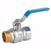 Vannes à sphère - Laiton - PTFE - G2'' MF - PN25 - 2/2 - 2 pièces - 150°C