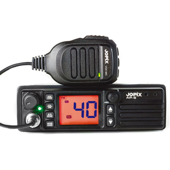 AP-6 Emisora móvil CB multinorma-Leer más