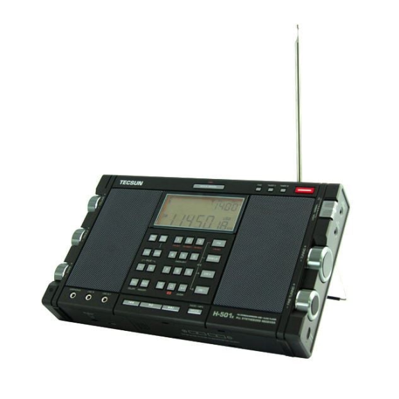 H-501X Receptor de radio multibanda estéreo-Leer más