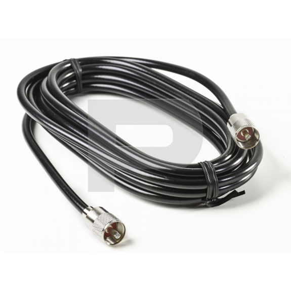 Latiguillo coaxial 5 metros con conectores PL-PL Latiguillo coaxial 5 metros con conectores PL-PL-Leer más