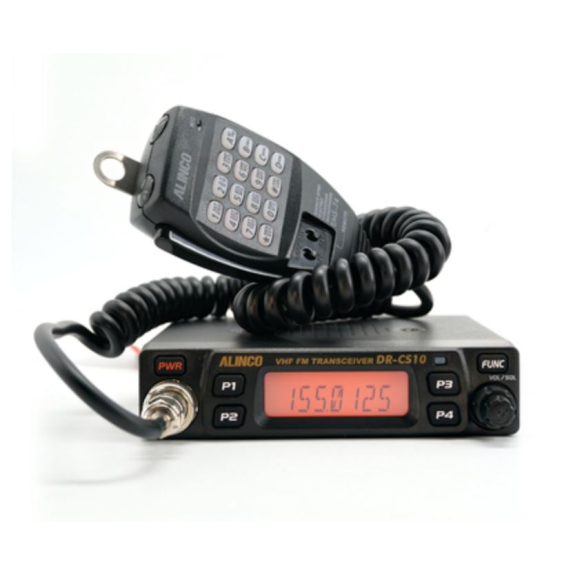 DR-CS10 Emisora móvil profesional de VHF-Leer más