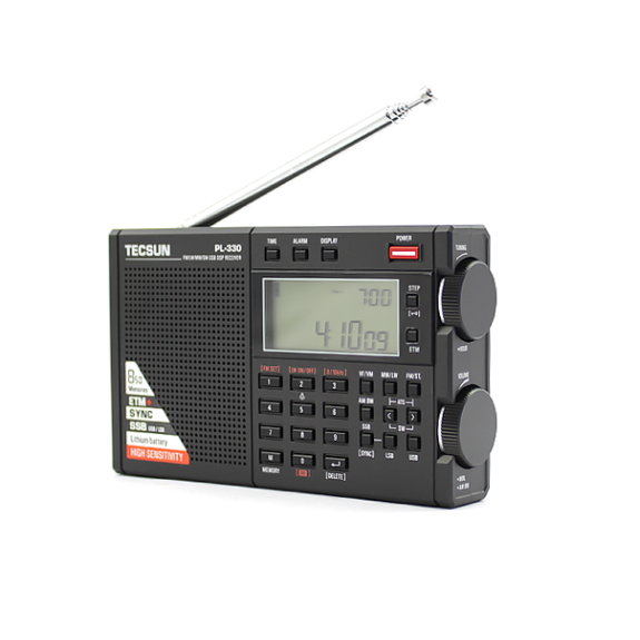 Receptor de radio multibanda FM / AM - TECSUN PL-330-Leer más