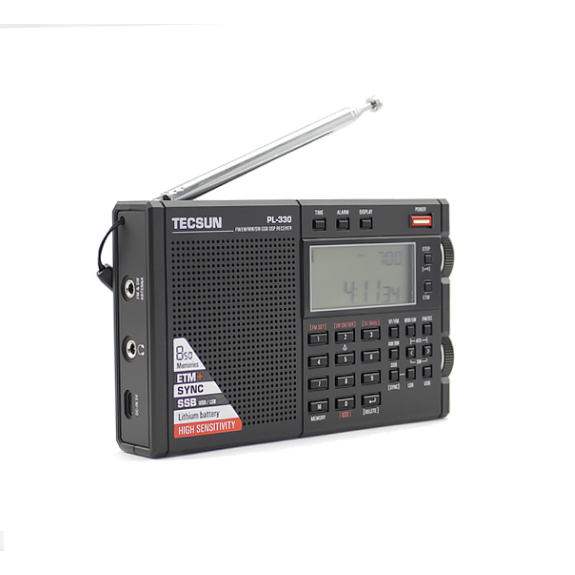Receptor de radio multibanda FM / AM - TECSUN PL-330-Leer más