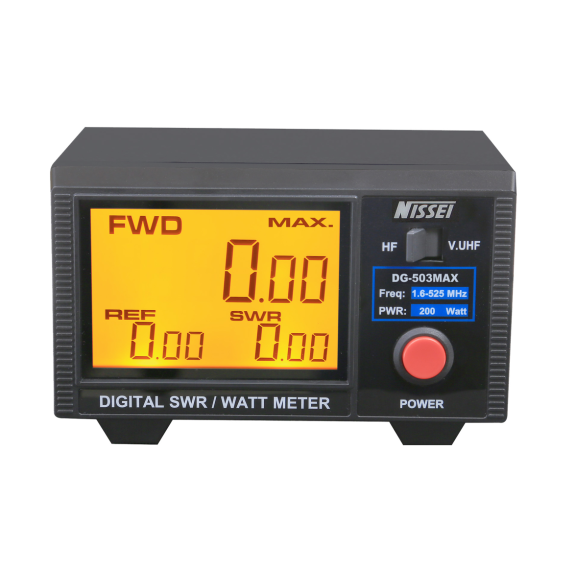 DG-503 MAX Medidor digital de ROE y potencia-Leer más
