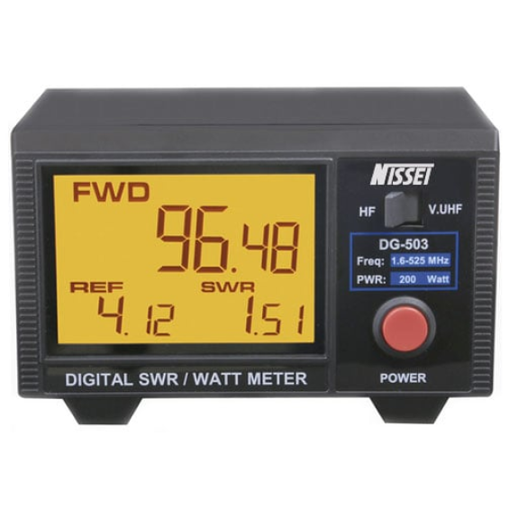 DG-503N Medidor de potencia y de ondas estacionarias-Leer más
