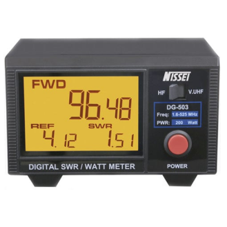 DG-503N Medidor de potencia y de ondas estacionarias-Leer más