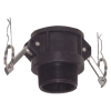 Raccords Cam-Lock pour tuyaux - Coupleurs droits - PP - 3/4" M - Pmax: 6 bar
