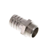 Raccords cannelés pour tuyaux - Embouts droits - Laiton nickelé - 1/2" M - Ø19mm - Pmax: 16 bar