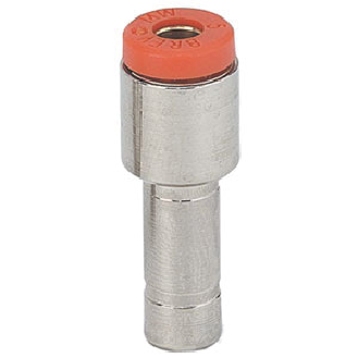Raccords pour tubes - Réduction - Grossisseur - Laiton nickelé - Ø10X6 mm - 16 bar-Lire la description