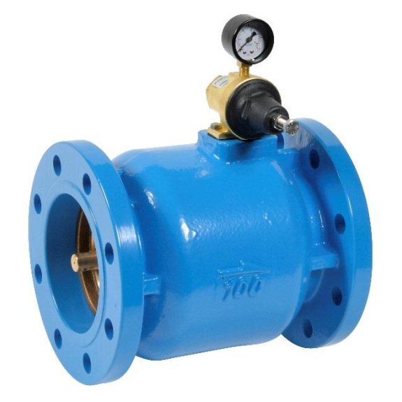Réducteur de pression coaxial en fonte à brides - DN150 - PN16 - GN16 - plage 1 à 7 bar-Leggi tutto