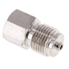 Réduction - Inox 316 Ti - 1/2" - 1/4" MF - Pmax: 400 bar - Encomb.: 37 mm