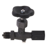 Robinet de manomètre à pointeau en acier DIN 16270 A avec vis de purge - G 1/2" MF - PN400