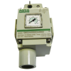 Vanne de coupure 3/2  série 652 - A cde électropneum. - G1/2" - 2,75 à 10 bar - Q:5000l/min