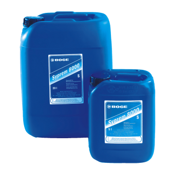 OBSOLETE REMPLACE PAR OIL.04.005 
Huile synthétique Boge Syprem S pour compresseur à vis - 5 litres-Lire la description