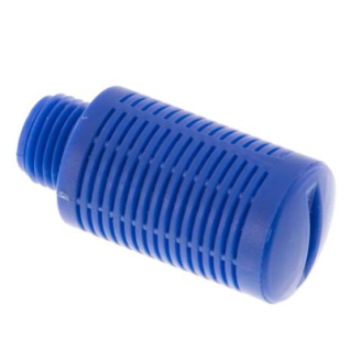 Silencieux incolmatables - Plastique - 1/4" M - 0 à 6 bar-Lire la description