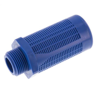 Silencieux incolmatables - Plastique - 1" M - 0 à 6 bar-Lire la description