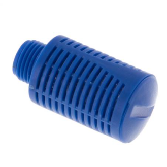 Silencieux incolmatables - Plastique - 1/8" M - 0 à 6 bar-Lire la description