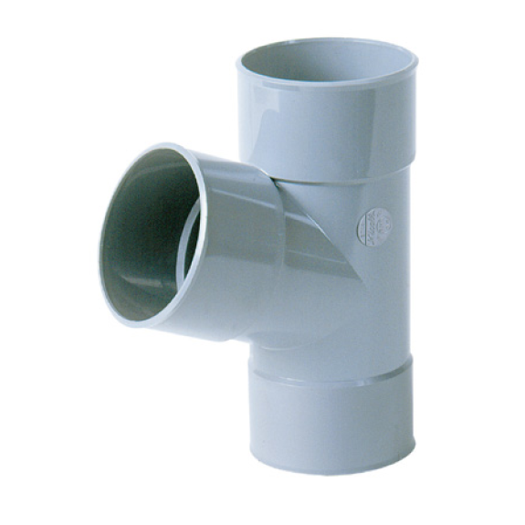 Té FF 67° PVC décharge  Ø 32*-Lire la description