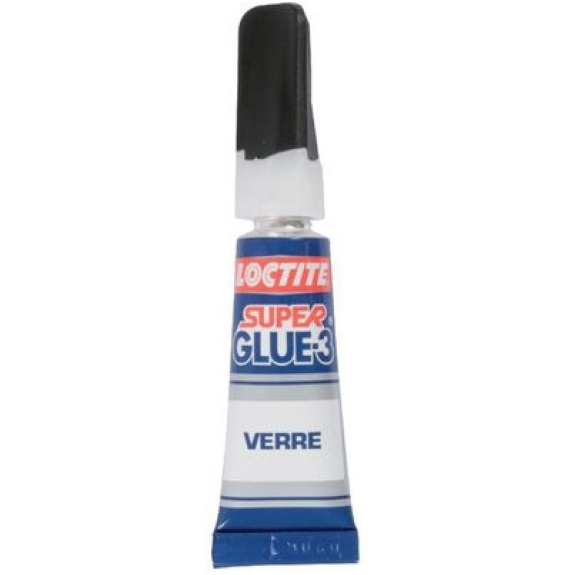 Colle superglue 3 spécial verre-Lire la description