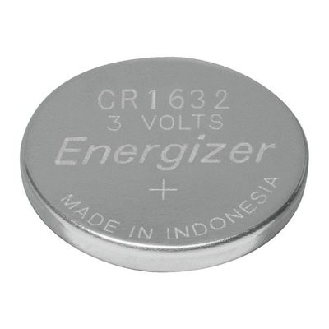 Pile miniature électronique lithium 3 V  - Vendu par: 1 | Taille: Ø 16 x Ep.3.2 mm | Type: CR1632-Lire la description