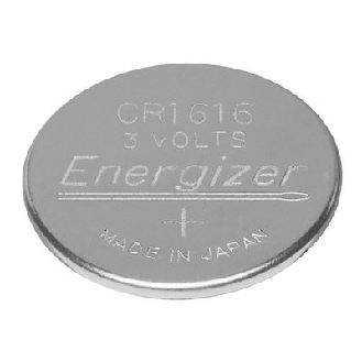 Pile miniature électronique lithium 3 V  - Vendu par: 1 | Taille: Ø 16 x Ep.1.6 mm | Type: CR1616-Lire la description