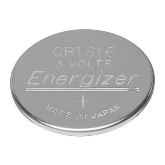 Pile miniature électronique lithium 3 V  - Vendu par: 1 | Taille: Ø 16 x Ep.1.6 mm | Type: CR1616-Lire la description