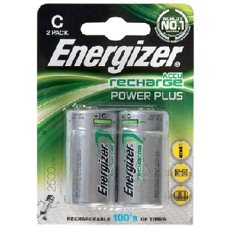 Accumulateur recharable  - Vendu par: 2 | Type: C | Volts: 1.2 V | Intensité (A): 2500 mAh | Modèle: HR14-Lire la description