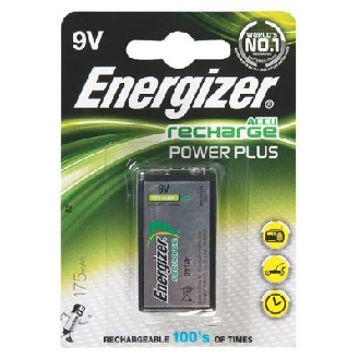 Accumulateur recharable  - Vendu par: 1 | Volts: 9 V | Type: PP3 | Modèle: HR22 | Intensité (A): 175 mAh-Lire la description