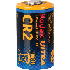 Pile miniature lithium Ultra  - Longueur (mm): 27 | Modèle de pile: CR2 | Diamètre (mm): 15.6