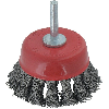 Brosse coupe mèches acier torsadées