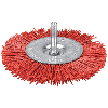 Brosse circulaire nylon rou  - Diamètre (mm): 75