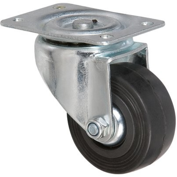 Roulette pivotante série S2C - C: 65 mm | Char ou force (kg): 50 kg | I: 22 mm | d: 9.4 mm | B: 75 x 60 mm | G: 35 mm | A: 86 mm | E: 55 x 40 mm | F: 7.2 mm Roulette pivotante série S2C - C: 65 mm | Char ou force (kg): 50 kg | I: 22 mm | d: 9.4 mm | B: 75 x 60 mm | G: 35 mm | A: 86 mm | E: 55 x 40 mm | F: 7.2 mm-Lire la description