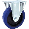 Roulette caoutchouc Tecnibleu platine fixe série S7N  - A: 150 mm | C: 125 mm | I: 40 mm | J: 45 mm | d: 15 mm
