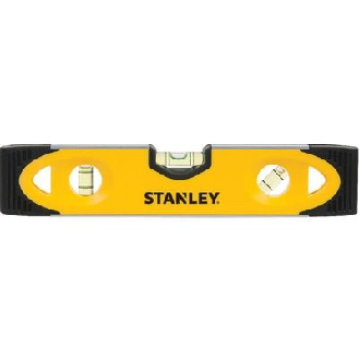 Nivel torpedo alto impacto 230mm, base en V y magnética - STANLEY 0-43-511-Leer más