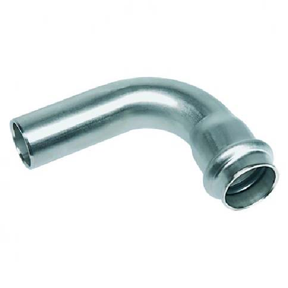Coude MF 90° pressfitting inox  Ø 18*-Lire la description