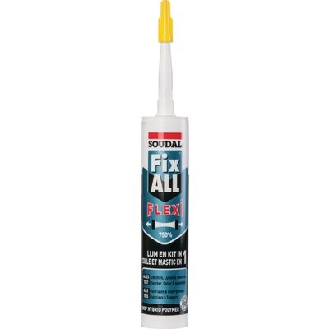 Mastic FIX ALL FLEXI  - Couleur: Gris-Lire la description