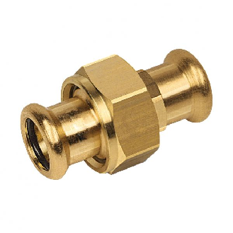 Raccord union pressfitting bronze  Ø 42*-Lire la description