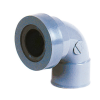 Coude FF 87° PVC décharge  Ø 80