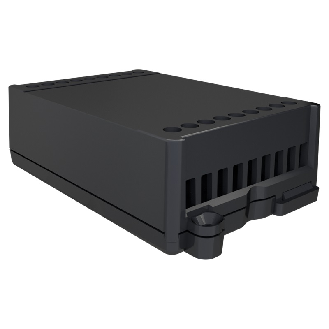 KIT CONTENITORE CBOX 3 MODULI H25 P5 NERO-Leggi tutto