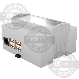 KIT CONTENITORE MODULBOX XTS 6M RASPBERRY PI3B-Leggi tutto