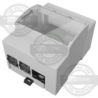 KIT CONTENITORE MODULBOX XTS 4M RASPBERRY PI4B-Leggi tutto