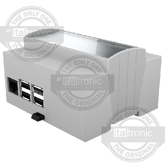 KIT CONTENITORE MODULBOX XTS 6M RASPBERRY PIB+-Leggi tutto