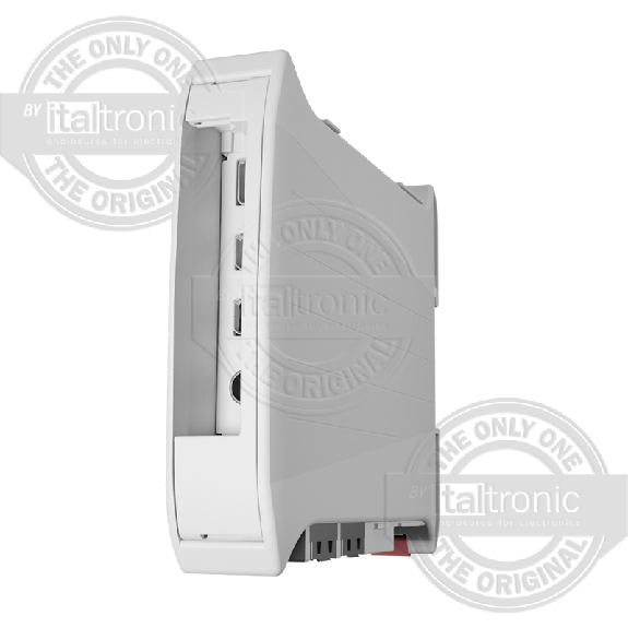 KIT CONTENITORE RAILBOX 22,5MM RASPBERRY PI4B KIT CONTENITORE RAILBOX 22,5MM RASPBERRY PI4B-Leggi tutto