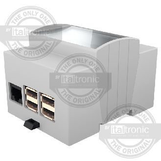 KIT CONTENITORE MODULBOX XTS 4M RASPBERRY PI 3 B-B+-Leggi tutto