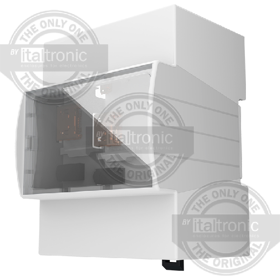 KIT CONTENITORE MODULBOX XTS 4M RASPBERRY PI 3 B-B+ KIT CONTENITORE MODULBOX XTS 4M RASPBERRY PI 3 B-B+-Lire la description