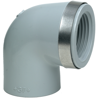 Coude 90° PVC-C PN16 d63-2"-Lire la description