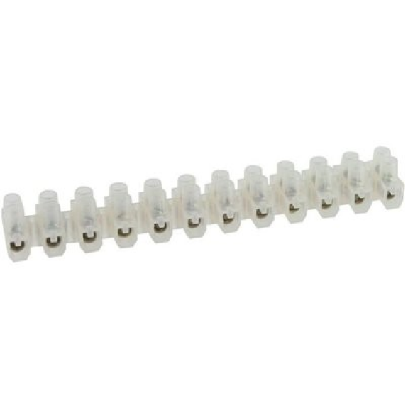 Barrette de connexion séparable - Coloris: Blanc | Capacité par rnes (mm²): 10 mm² Barrette de connexion séparable - Coloris: Blanc | Capacité par rnes (mm²): 10 mm²-Lire la description
