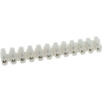 Barrette de connexion séparable  - Coloris: Blanc | Capacité par rnes (mm²): 10 mm²-Lire la description