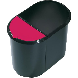 Papierkorb Duo-System schwarz/rot-Beschreibung lesen